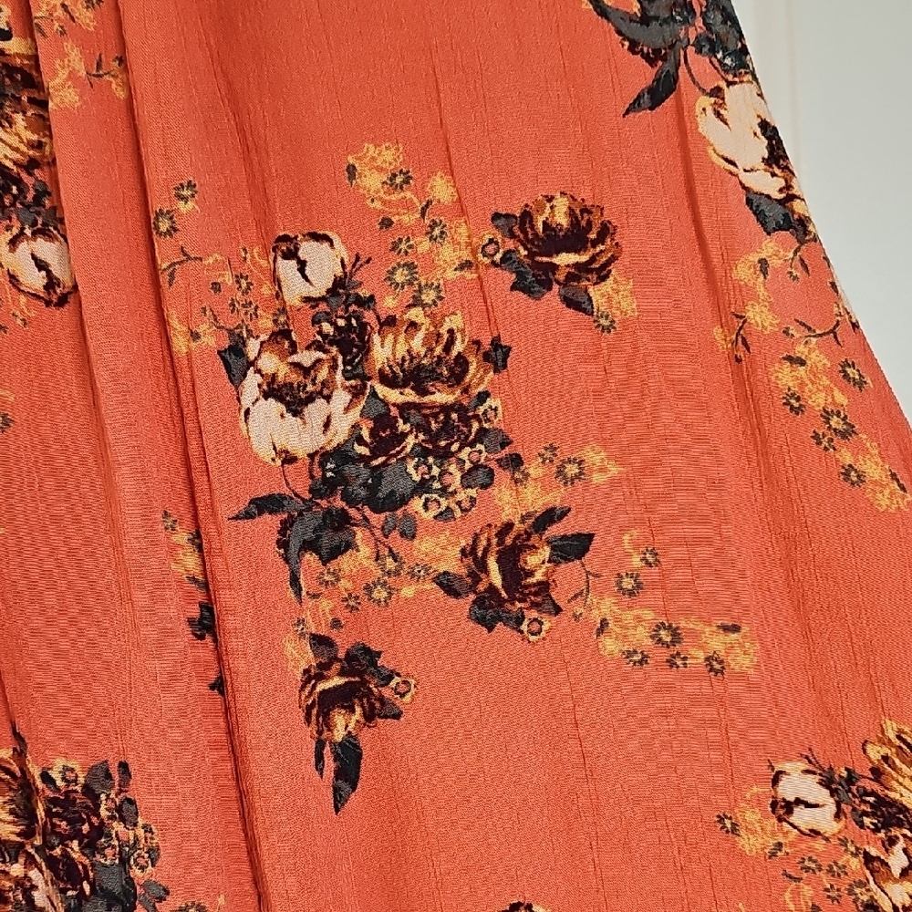 Free People XS Floral Boho Mini Dress - Picture 9 of 13